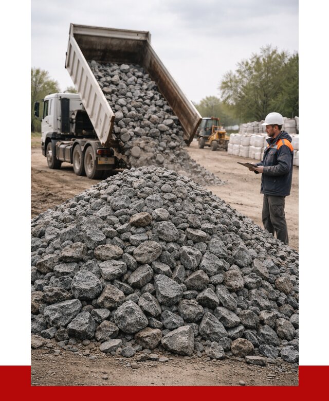 Гранитный щебень фракция 100-200 в Находке от 4332 р. ПРОНЕРУДНхд