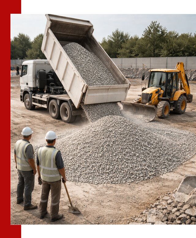 Купить известняковый щебень фракции 5–10 мм с доставкой в находке