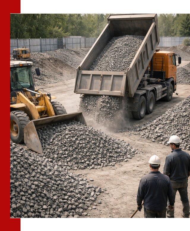 Шлаковый щебень фракция 20-40 доставка и продажа в находке