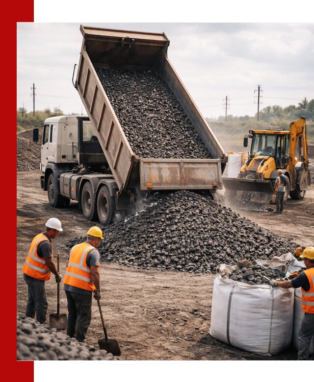 Шлаковый щебень фракция 40-70 с доставкой в находке