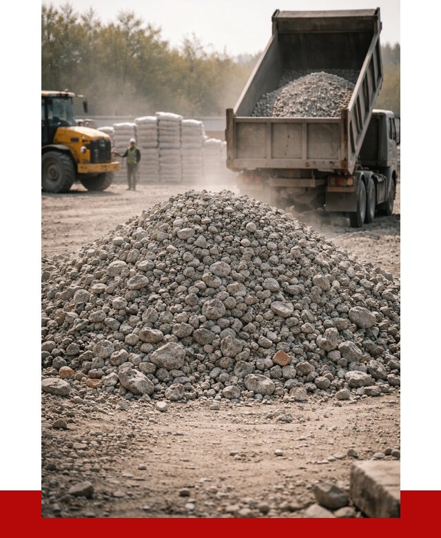 Вторичный щебень фракция 70-150 в находке от 1444 р. | ПРОНЕРУДНхд