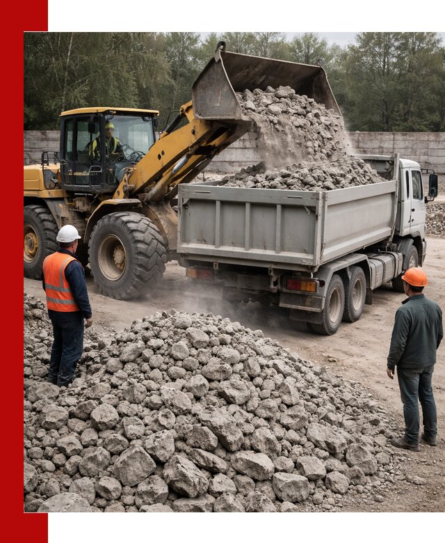 Вторичный щебень фракция 70–150 в находке с доставкой