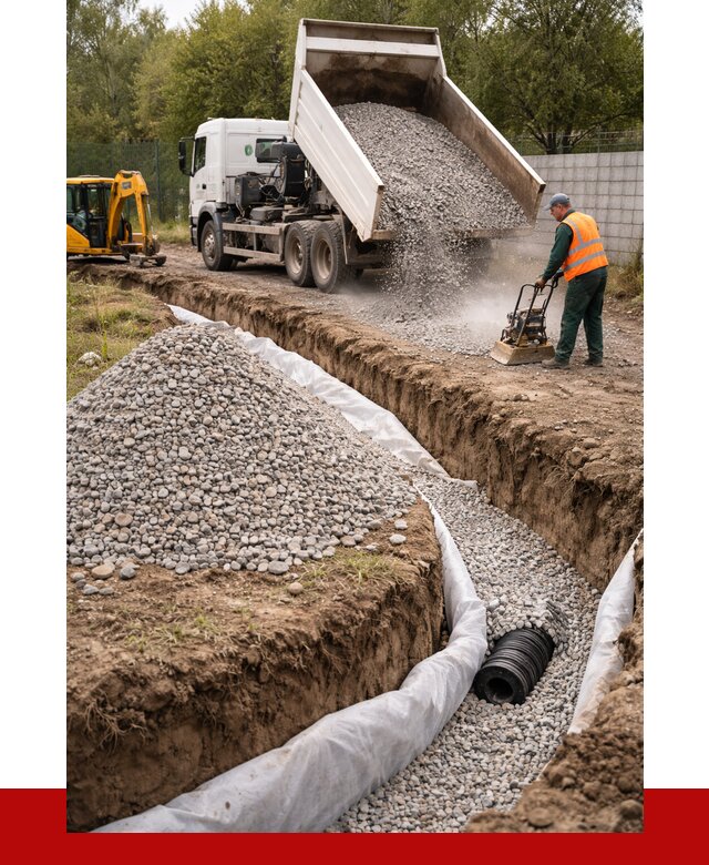 Щебень для дренажа в находке от 1908 р., ПРОНЕРУДНхд доставка