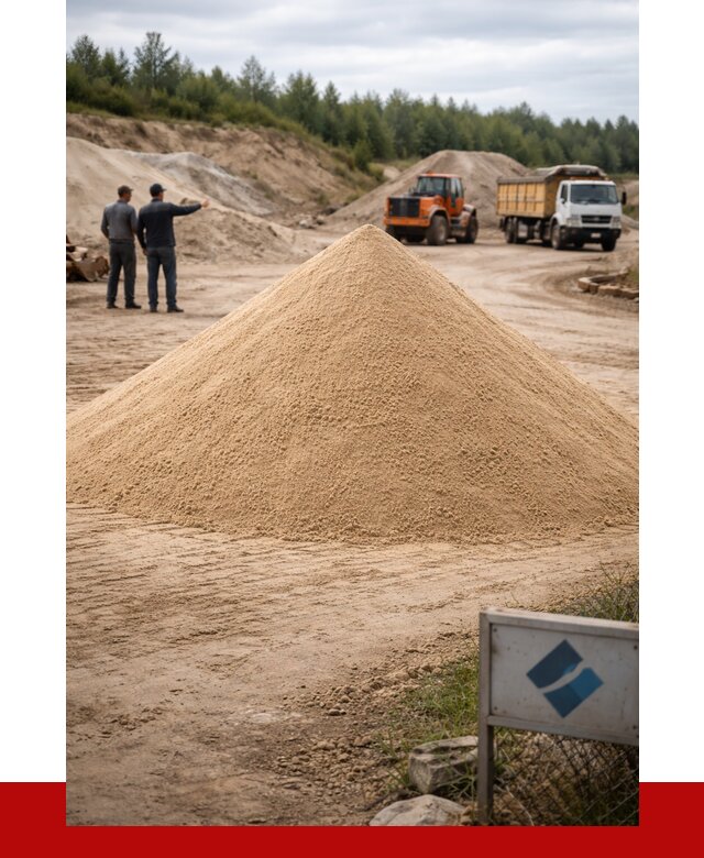 Карьерный песок навалом в находке от 1857 р. | ПРОНЕРУДНхд