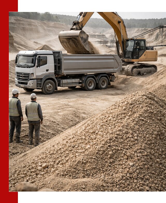 Карьерный крупнозернистый песок с доставкой в находке