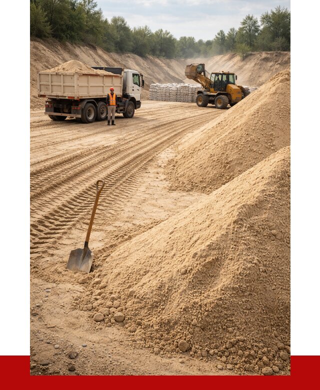Карьерный песок мелкозернистый в находке от 9284 р. | ПРОНЕРУДНхд