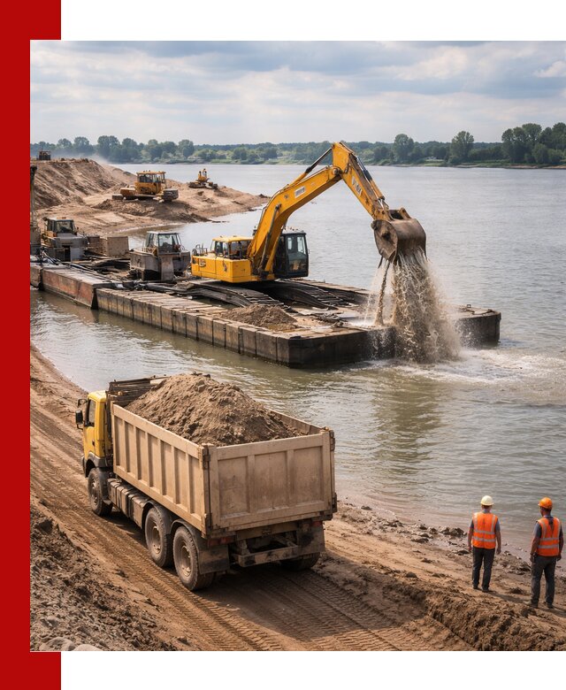 Намывной песок с доставкой в находке оптом и в розницу