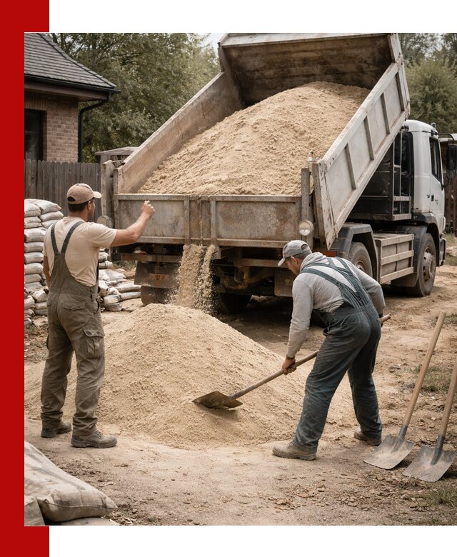 Песок для штукатурки с доставкой в находке качественный и чистый