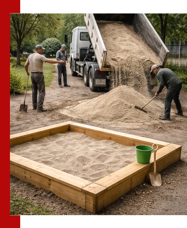 Песок для песочницы с доставкой в находке недорого и чистый