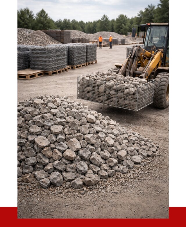 Камень для габионов фракция 70-150 в находке от 4332 р. | ПРОНЕРУДНхд