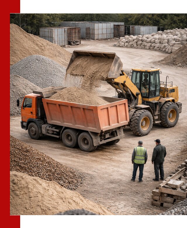 Доставка сыпучих смесей и смесей для стройки в находке