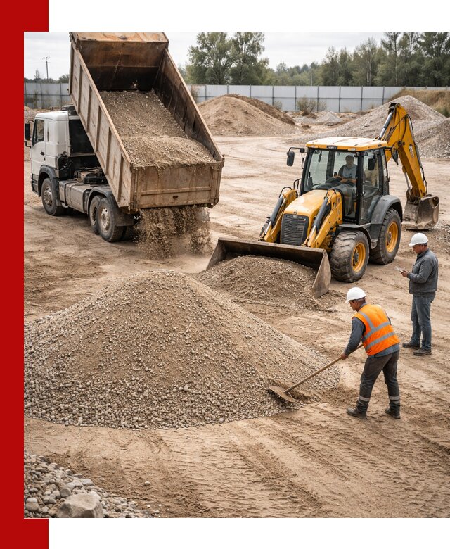 Поставка и доставка ПГС С4 в мешках и самосвалах в находке