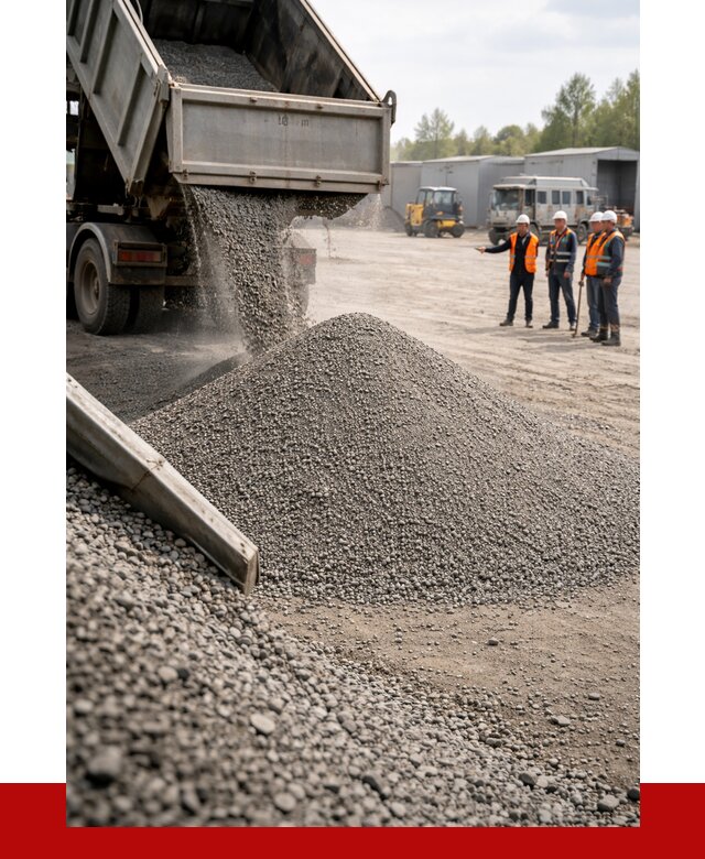 Гравийный отсев 0-5 в находке от 1238 р. с доставкой | ПРОНЕРУДНхд