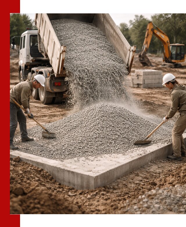 Доставка и продажа отсева для бетона в находке