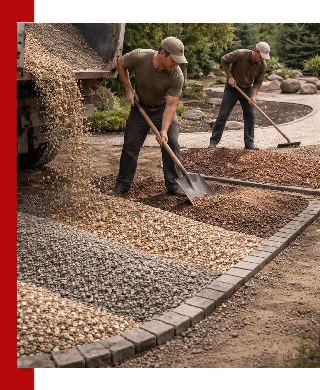 Декоративная крошка для ландшафта в находке — продажа и доставка