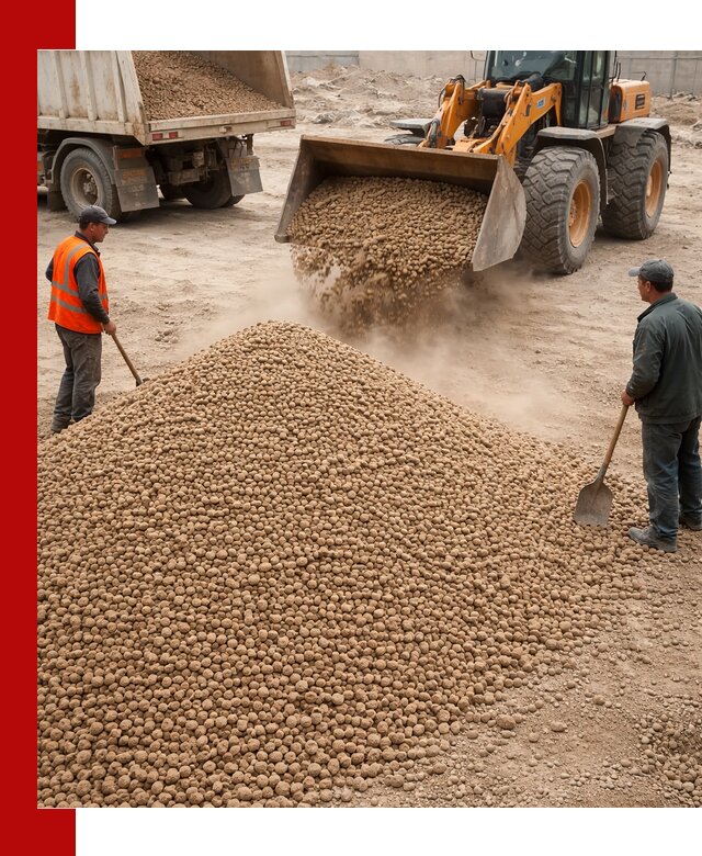 Керамзит фракция 10-20 с доставкой в находке