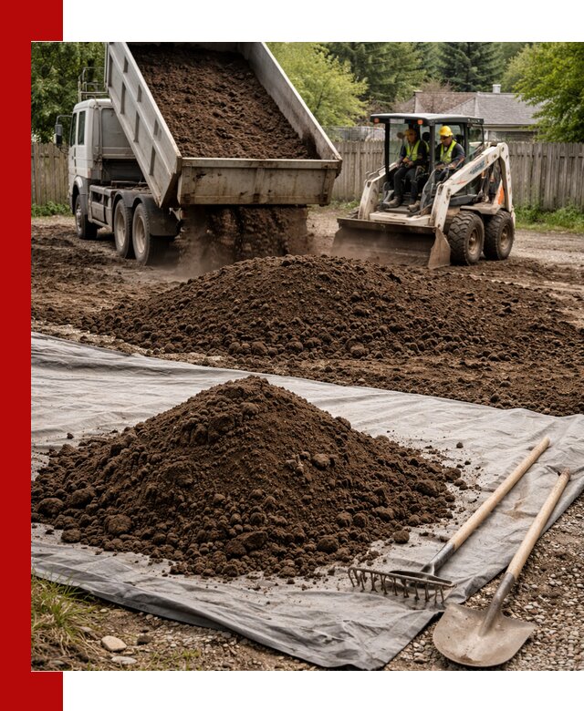 Грунт для отсыпки участка с доставкой в находке