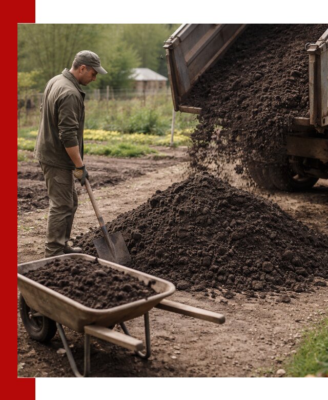 Доставка качественной земли для огорода в находке