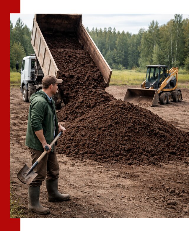 Купить верховой торф с доставкой в находке для садоводства и растений