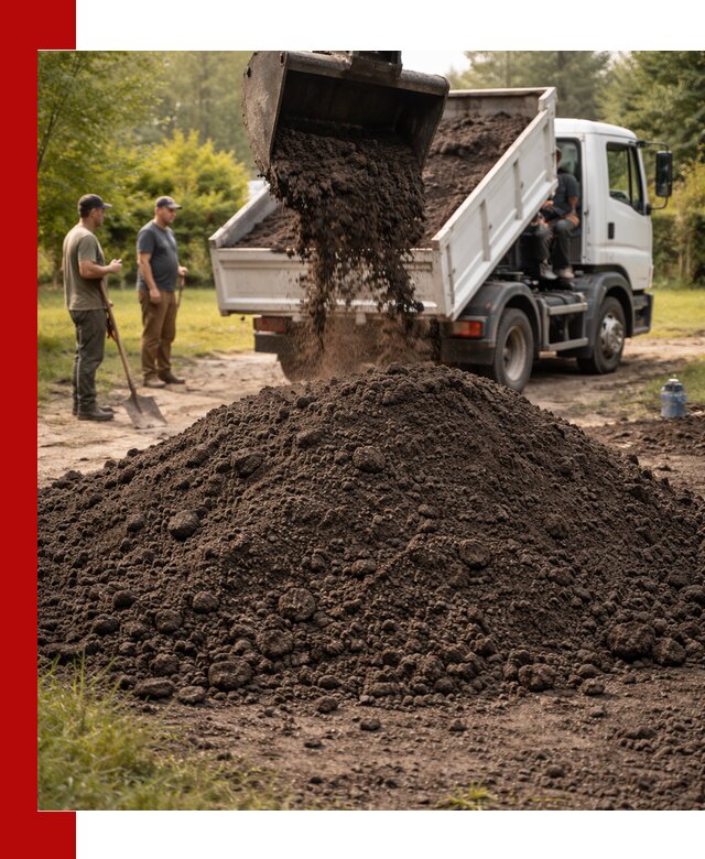 Доставка и продажа чернозема в находке оптом и в розницу