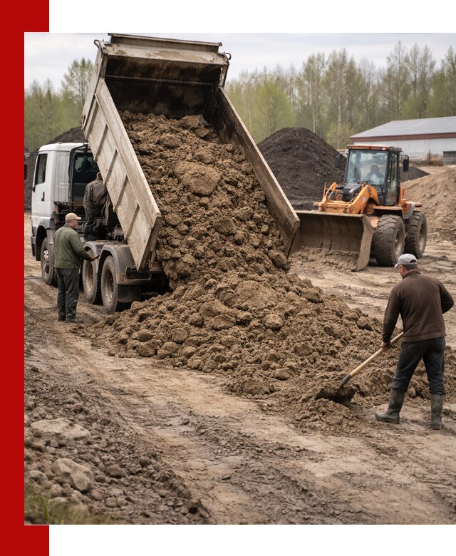 Доставка глин и суглинков в находке оптом и вкрай