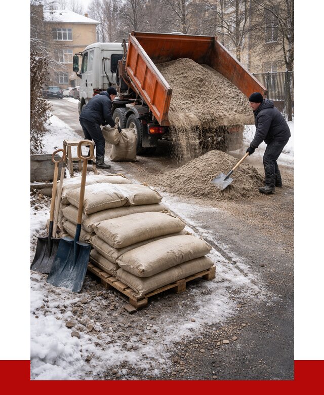 Противогололедные материалы оптом в находке от 4332 р. | ПРОНЕРУДНхд