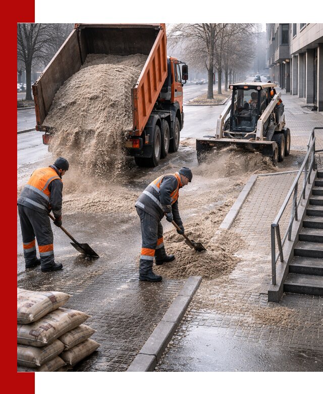 Поставка противогололедных материалов в находке