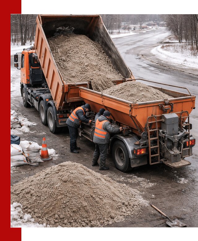 Поставка и вывоз пескосоля в находке оптом и в розницу