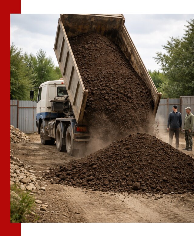 Доставка самосвалом 10 кубов в находке быстро и надёжно