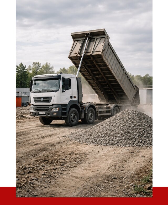 Доставка самосвалом 40 кубов в находке от 9284 р. | ПРОНЕРУДНхд