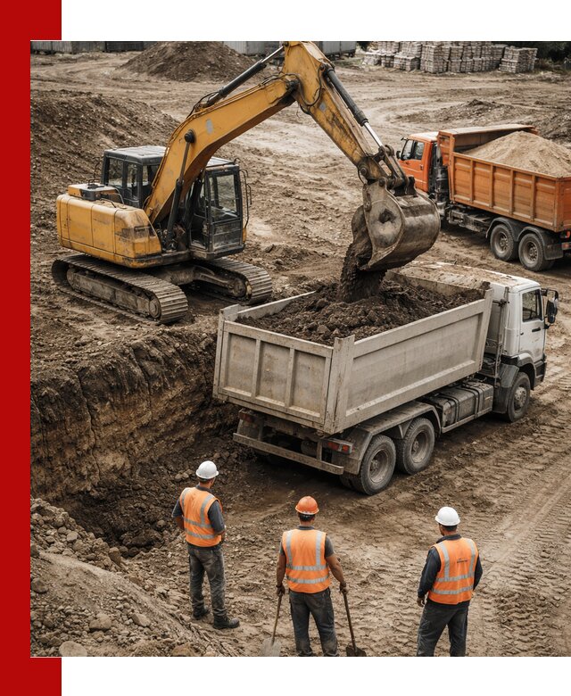 Разработка грунта для строительства и благоустройства в находке