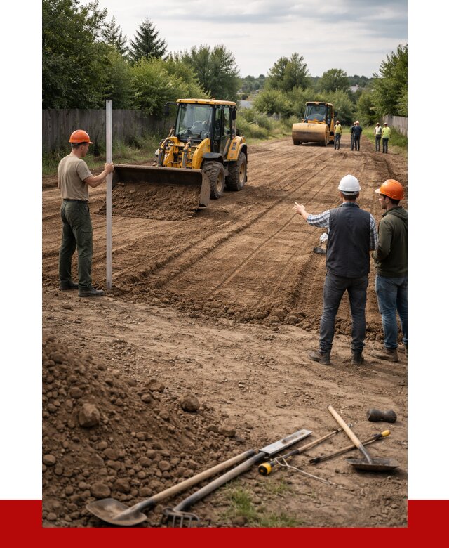 Планировка участка грунтом в находке от 4642 р ПРОНЕРУДНхд