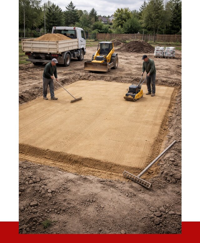 Устройство песчаной подушки в находке от 4642 р. ПРОНЕРУДНхд